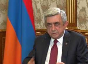 Սերժ Սարգսյանի հարցազրույցը