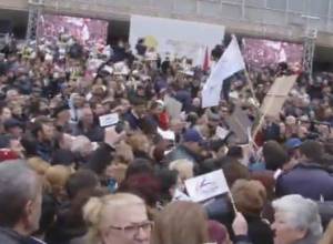 Гагик Царукян в Гюмри: прямой эфир