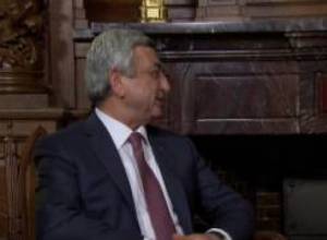 Սերժ Սարգսյանը հանդիպել է Մեդվեդևին