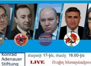LIVE.Կուսակցությունները ներկայացնում են իրենց ծրագրային դրույթները