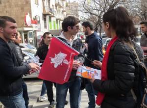 ՀՅԴ կուսակցության երիտասարդները՝ Արաբկիրում
