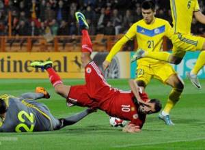 Our football player receives serious injury