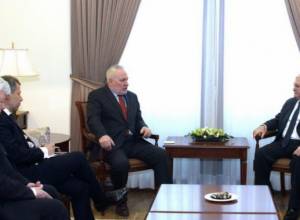 Co-chairs presented meetings held in Baku