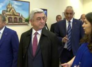 Սերժ Սարգսյանը մեկնել է Արարատի մարզ