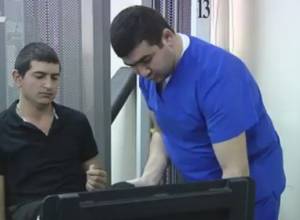 “When my hand starts functioning, I will leave for Karabakh”