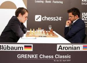 Левон Аронян одержал уверенную победу над Маттиасом Блюбаумом