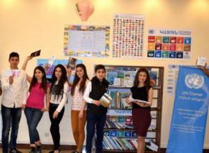 UN Corner opened in the city of Masis