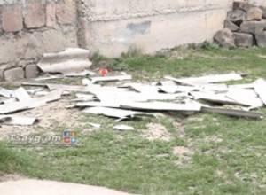 Ուժեղ քամին անկտուր է թողել Աղանյաններին