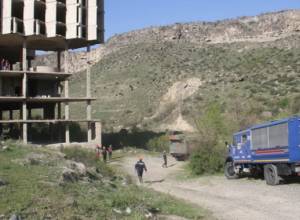 Մասնակի փլուզված շինության ներսում «զոհ» կար. վարժանք