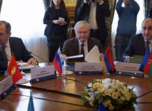 Meeting of Armenian, Russian, Azerbaijani FMs gets underway in Moscow