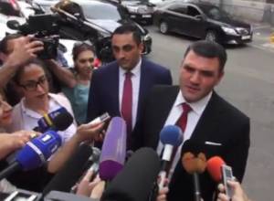 Gevorg Kostanyan enters HHK central headquarters for the first time