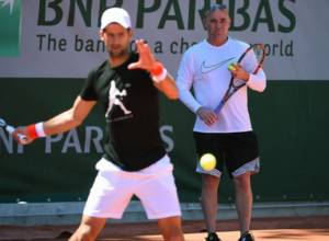 Andre Agassi begins work with Novak Djokovic
