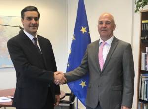 Armenian Ombudsman, Commissioner for Human Rights meet in Strasbourg