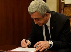 Serzh Sargsyan appoints new Chief of Government Staff