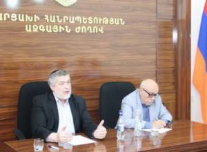 Իսրայելցի հայտնի քաղաքագետ Ավիգդոր Էսկինին այցելել է Արցախ