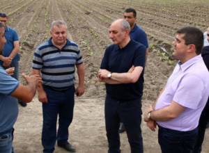 Bako Sahakyan visits Martouni, Askeran and Martakert regions