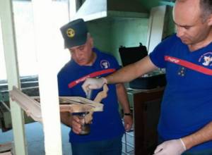 Спасатели обезвредили место скопления ртути в «Наирит»-е