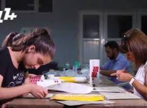 Մանկատան սաների աշխատանքները՝ Ֆրեսկոյին ընդառաջ