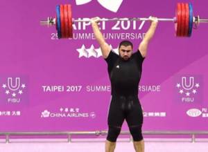 Ծանրորդ Սիմոն Մարտիրոսյանը դարձավ Ունիվերսիադայի չեմպիոն