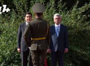 Ինչպես ընդունեցին Բերդիմուհամեդովին Երևանում