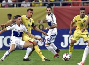 Сборная Армении в последнюю минуту проиграла Румынии