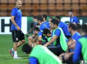 Հայաստանի ազգային հավաքականի նախախաղային մարզումը