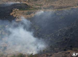 Բյուրականի հրդեհը մեկուսացված է. մեկնարկել է հետմարման փուլը. ԱԻՆ