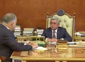 Արդարադատության նախարարը զեկուցել է Սերժ Սարգսյանին