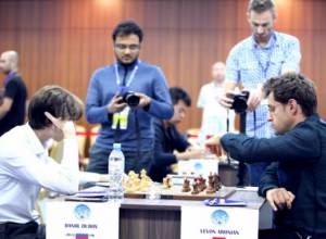 Левон Аронян сыграл вничью с 21-летним соперником