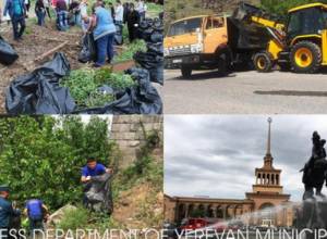 Երևանից աղբավայր է տեղափոխվել շուրջ 340 տոննա աղբ