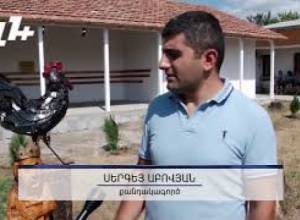 Տույաներ Դսեղում՝ Թումանյանի տուն-թանգարանի հատված ծառերի տեղում