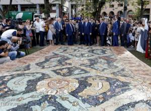 16-րդ դարի հայկական վիշապագորգի խճանկարը՝ Երևանում