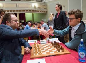 Armenian chess players pursue Magnus Carlsen