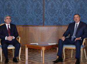 Ilham Aliyev states the possible meeting with Serzh Sargsyan