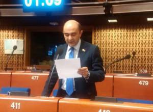Edmon Marukyan refers to Aristotle's work at the PACE session