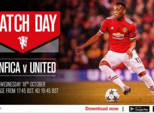 Прямой эфир: “Бенфика” – “Манчестер Юнайтед”, при участии Генриха Мхитаряна