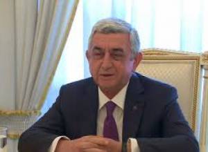 Սերժ Սարգսյանն ընդունել է Դմիտրի Մեդվեդևին