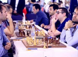 Armenian men's team plays a draw