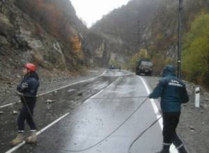 Elimination of the risk of rock slide