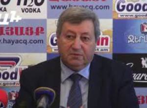 Vazgen Safaryan: Such thing happened in 1920's, and we had a lot of losses them