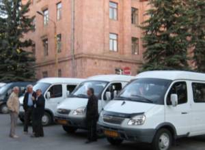 Транспортные средства, развернувшие незаконную деятельность в Горисе, были оштрафованы