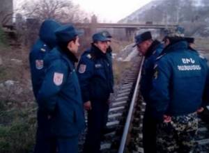 В Ванадзоре гражданин попал под поезд