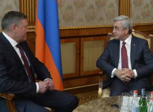President receives Vologda Region Governor Oleg Kuvshinnikov