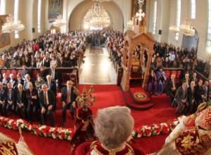 Արամ Ա. Կաթողիկոսը խոսել է նաեւ Երուսաղեմի խնդրի մասին