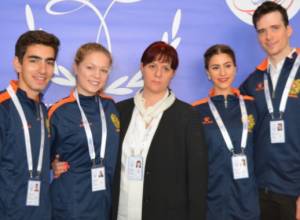 Armenian figure skaters prepare for European championship