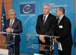 Serzh Sargsyan and the Secretary General of the CoE have summed up the outcomes of the meeting