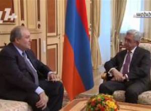 Արմեն Սարգսյանը հանդիպումներ է ունեցել ԵՊՀ ում