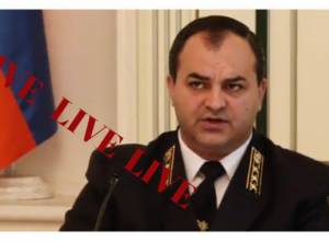 Press conference of RA General Prosecutor