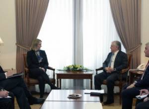Էդվարդ Նալբանդյանն ընդունեց ԱՄՆ պետքարտուղարի փոխտեղակալին