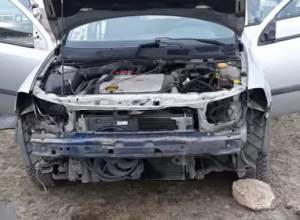 Stolen and split car